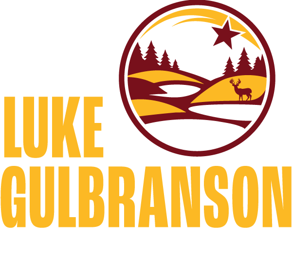 Gulbranson for Congress Logo for Dark Surfaces
